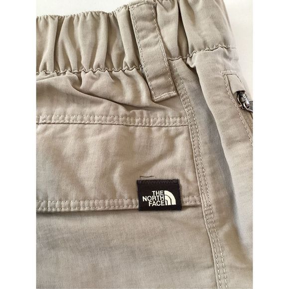 The North Face Mens Convertible Pants Shorts Khaki Sz XLT Short Court Hiking Out - Picture 7 of 13